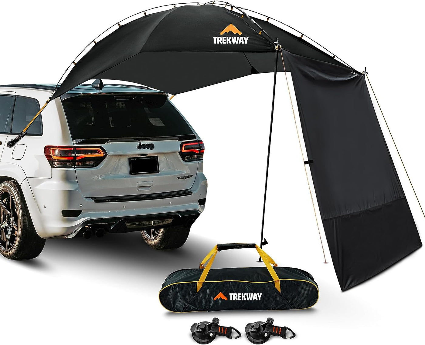 Self-driving Tour Car Rear Tent Extension Sunshade Tent Vehicle Trunk Side  Awning SUV Off-road Outdoor Canopy Camping Tent