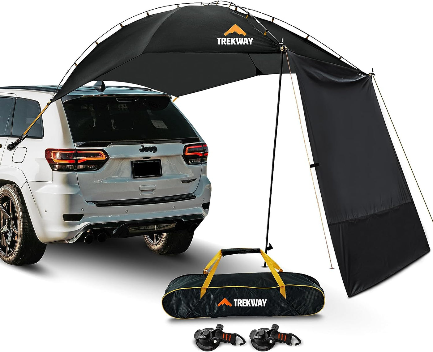 Portable Car Rear Tent Extension Waterproof Car Trunk Tent Vehicle