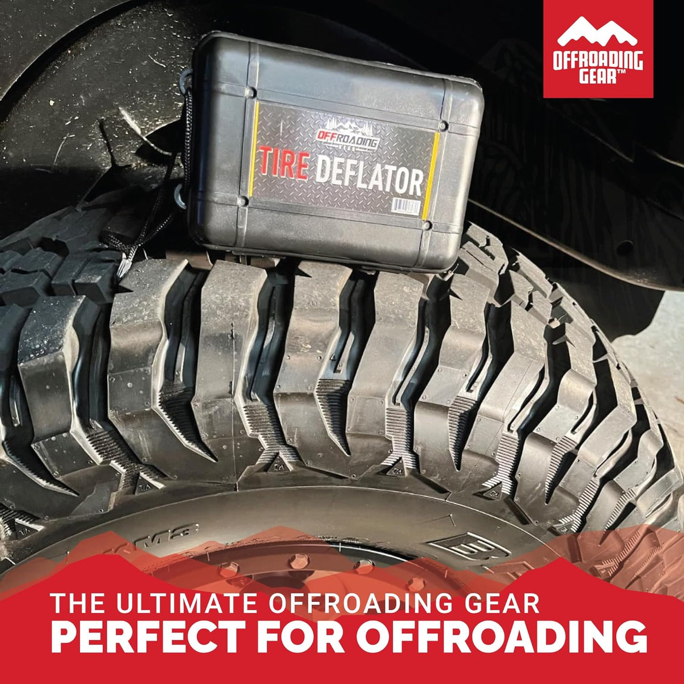 Offroading Gear Rapid Tire Deflator Kit, 0 to 70 PSI, with Pressure Gauge, Heavy Duty