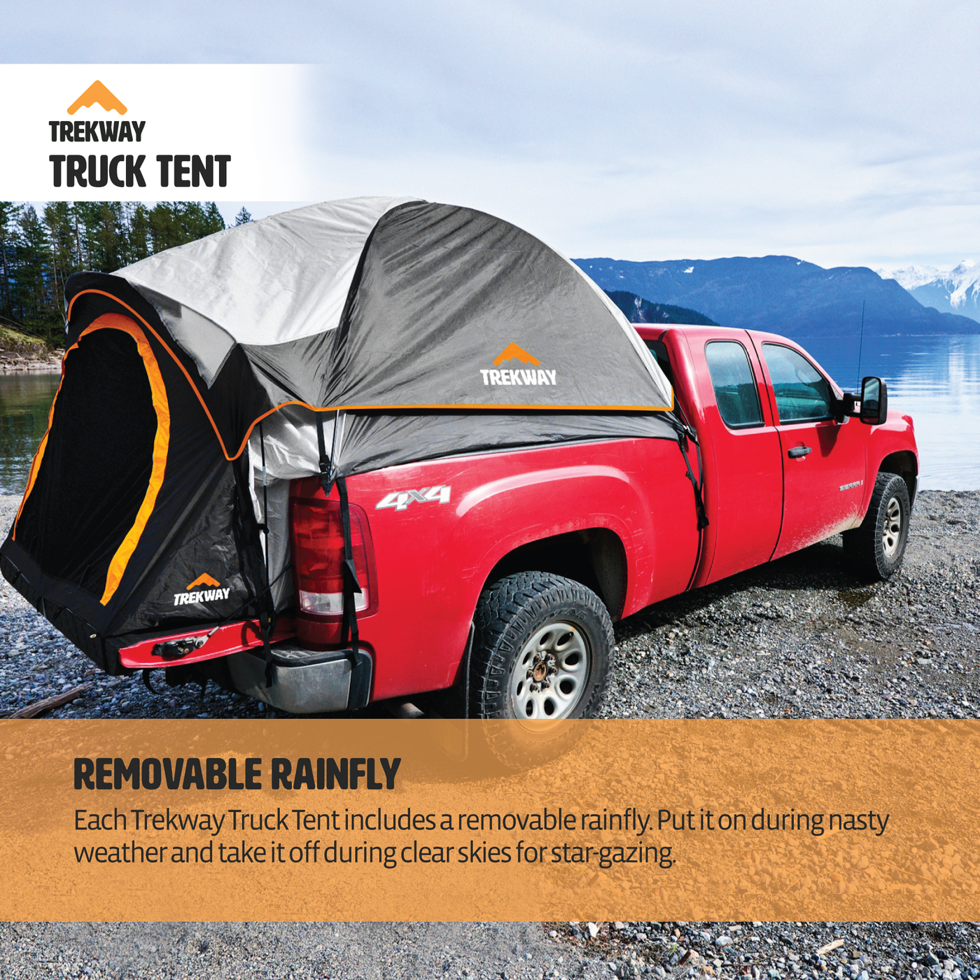 Offroading Gear Truck Bed Tent With Awning