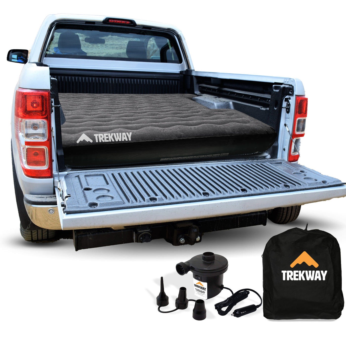 Truck Bed Inflatable Air Mattress | Converts to Full Double