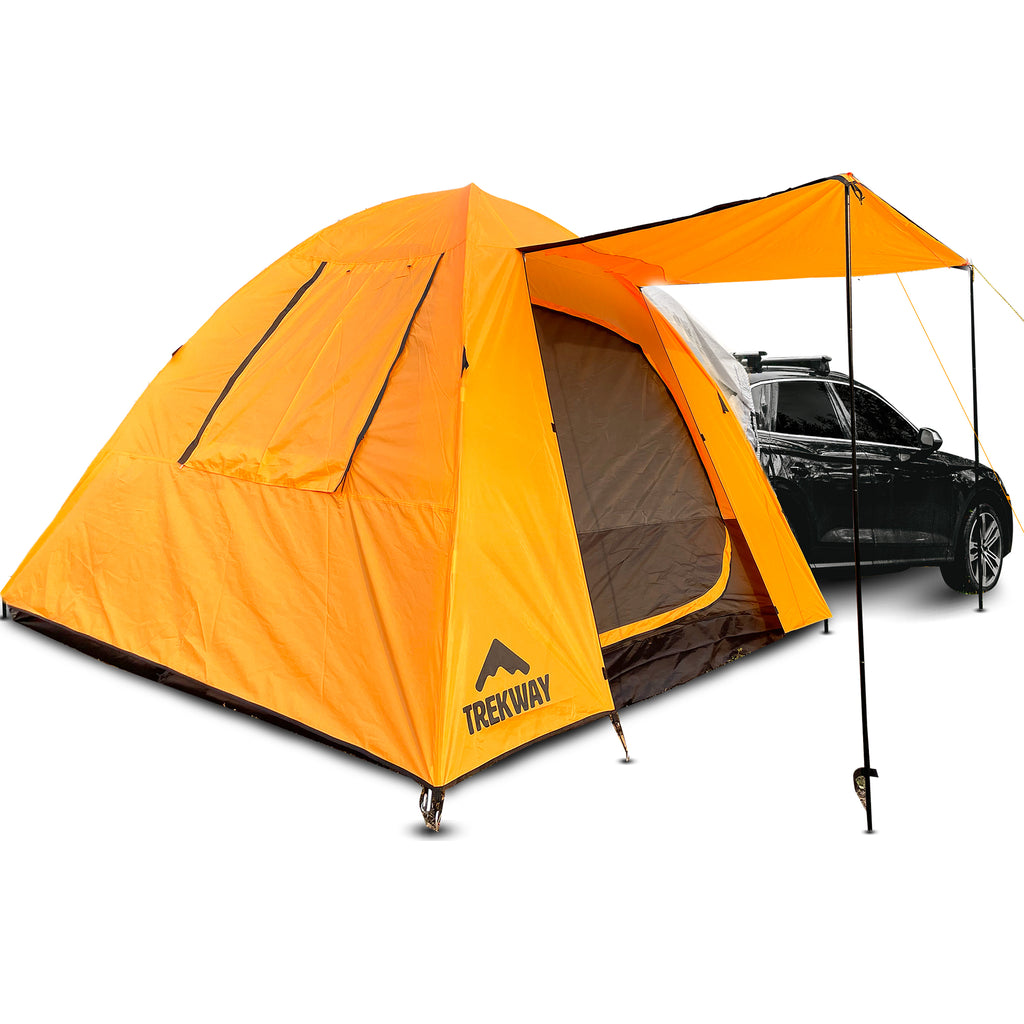 tent for subaru Trekway SUV Dome Outback/Forester, Rav4, 4Runner, Etc – Serial Number:BD-A6-020073 Helm auf: Die AOK-Helmwochen Coral Red Expandable ladder accommodates all