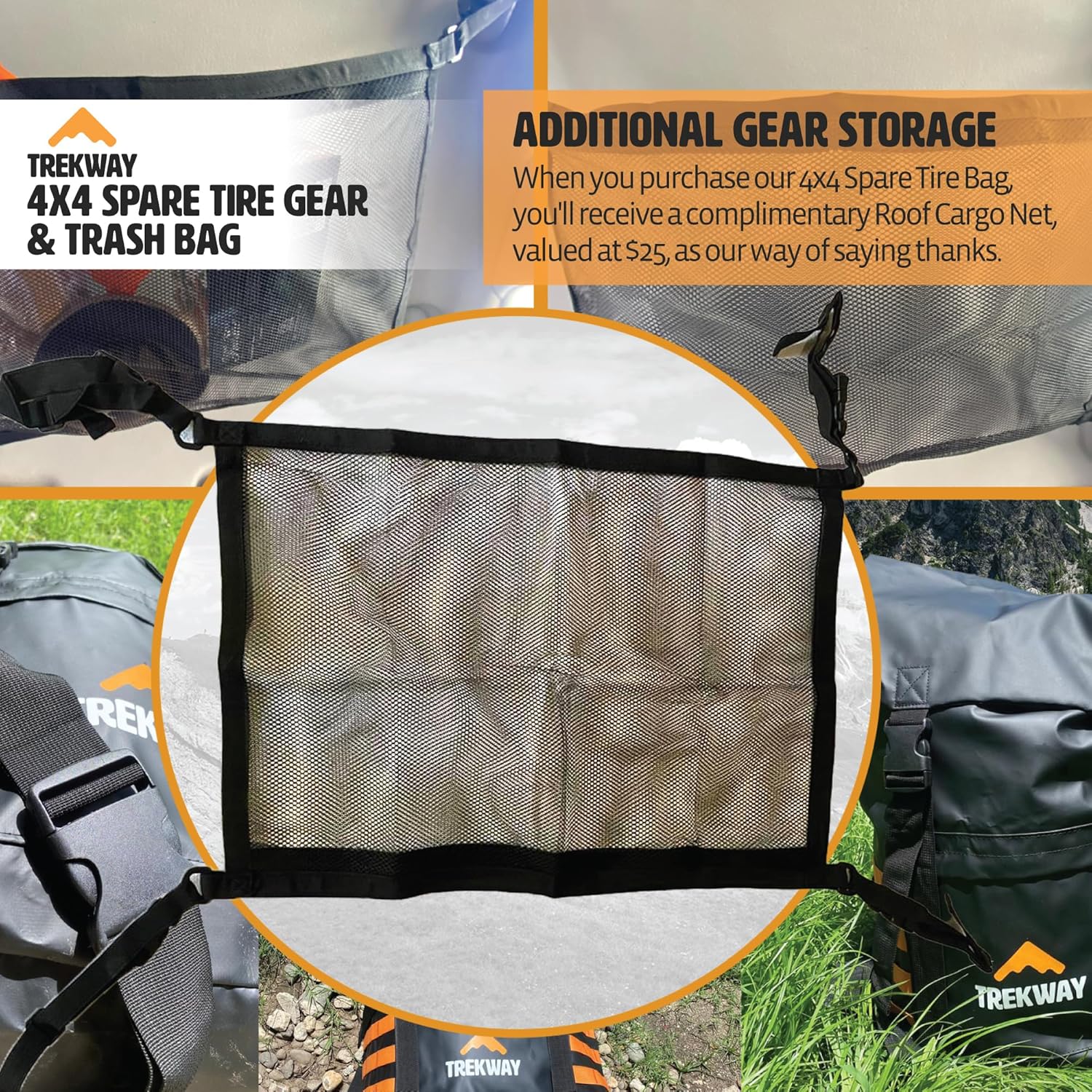 Reserveband vuilniszak Offroad,Cargo Storage Pouch Reserveband vuilniszak Offroad,Cargo Storage Pouch