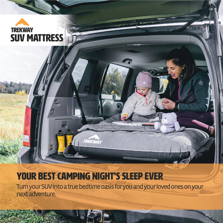 Trekway SUV Minivan Air Mattress for Cargo Trunk Area OffroadingGear