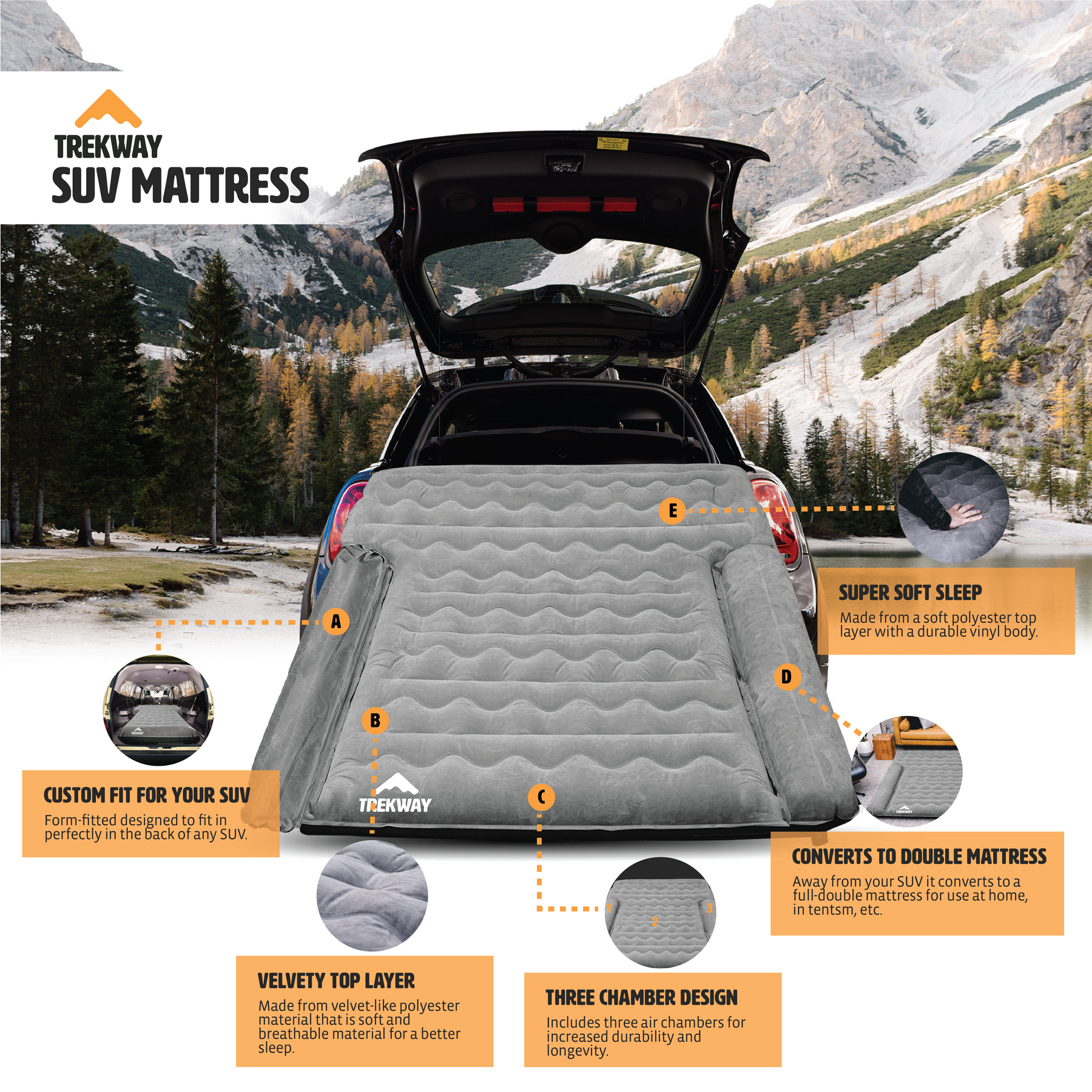 Toyota sienna air shop mattress